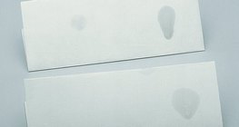 Plama wody i gliceryny na bibule