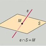 Relative position of a straight line and a plane