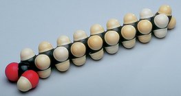 Model czaszowy cząsteczki kwasu stearynowego