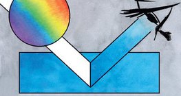 청사진용지에서의 반사