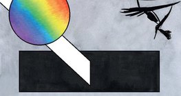 까만 종이에서의 반사