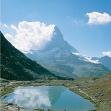 ركام جليدي في جبال الألب