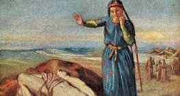 Теодор Шассерио: «Девушка-казачка над телом Мазепы»