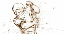 Ładunek elektrostatyczny może powstać, gdy części odzieży ocierają się o siebie