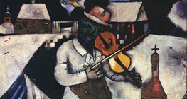 Marc Chagall: Skrzypek (1912, surrealizm)