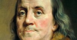 Benjamin Franklin (1706-1790), amerykański polityk, wynalazca