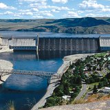 在美国的水力发电厂