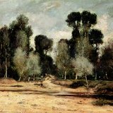 László Paál: Topole (1846)