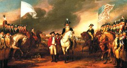 Poddanie się Brytyjczyków pod Yorktown