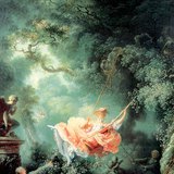 Jean-Honoré Fragonard: Huśtawka (1767, Rokoko)