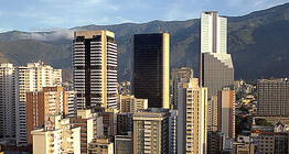 Centrum miasta Caracas, stolicy Wenezueli