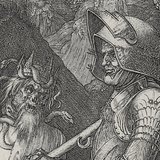 Albrecht Dürer - Knight, Death, and the Devil (1513, Renaissance, partial)