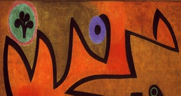 Paul Klee: Źródło ognia (1938, ekspresjonizm)