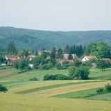 Falu látképe