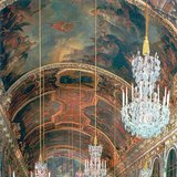 قاعة المرايا الشهيرة في قصر فرساي، فرنسا