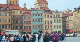Rynek Starego Miasta w Warszawie, stolicy Polski