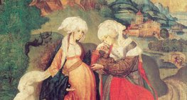 M. S. mester: Mária és Erzsébet találkozása (1506, reneszánsz)