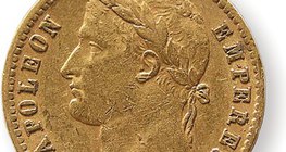 Moneta z wizerunkiem Napoleona