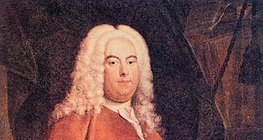 Georg Friedrich Händel, urodzony w Niemczech kompozytor brytyjski