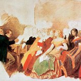 Moritz von Schwind: Schubertiade (1868)