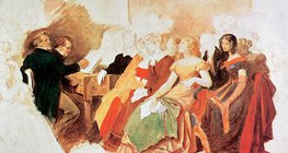 Мориц фон Швинд: «Шубертиада» (1868)