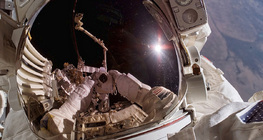 Selfie astronauty