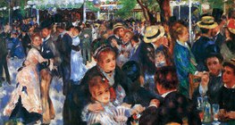 Auguste Renoir: Taniec w Le Moulin de la Galette (1876, impresjonizm)