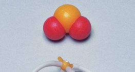 Шаростержневая модель молекулы диоксида серы