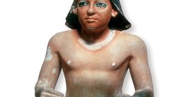 이집트 필경사의 조각상