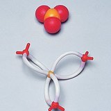 Шаростержневая модель молекулы триоксида серы