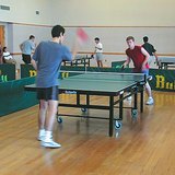 ピンポンボールはセルロイド製です