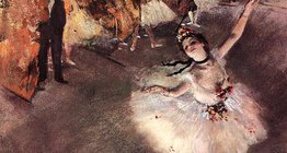 Degas - Gwiazda (1877, impresjonizm)