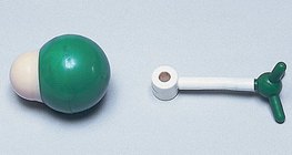 Model czaszowy i prętowy cząsteczki chlorowodoru