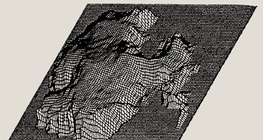 Segment geologiczny wykonany techniką komputerową