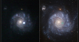 Supernowa i galaktyka, w której się znajduje