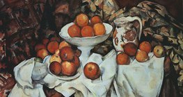 Paul Cézanne: Martwa natura (1895-1900, postimpresjonizm)