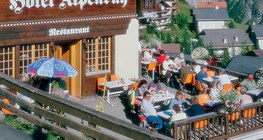 Hotel górski w Szwajcarii