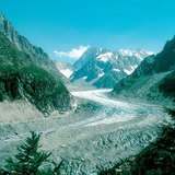 Glacier in the Alps