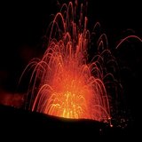 انفجار بركان سترومبولي، إيطاليا