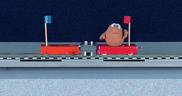 두 개의 물건은 상호 작용을 할 때 속도가 무게와 반비례해요