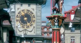 Słynna wieża zegarowa w Bernie