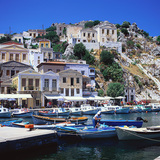 Port on a Greek island