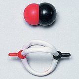 Czaszowy i prętowy model cząsteczki tlenku węgla