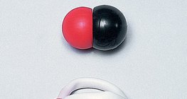 Czaszowy i prętowy model cząsteczki tlenku węgla