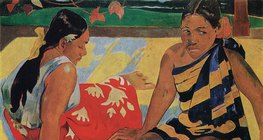 Paul Gauguin: Dwie kobiety z Tahiti (1892, postimpresjonizm)