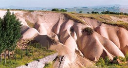 Erozja wywołana opadami w regionie Centralnej Anatolii (Turcja)