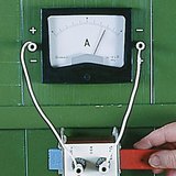 전류계로 전류 측정