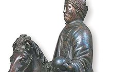 Posąg konny Karola Wielkiego (768-814)