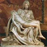 Michelangelo: Pietà (1498-1499, marble)