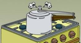 Temperatura wody w szybkowarze może wzrosnąć powyżej 100 °C.